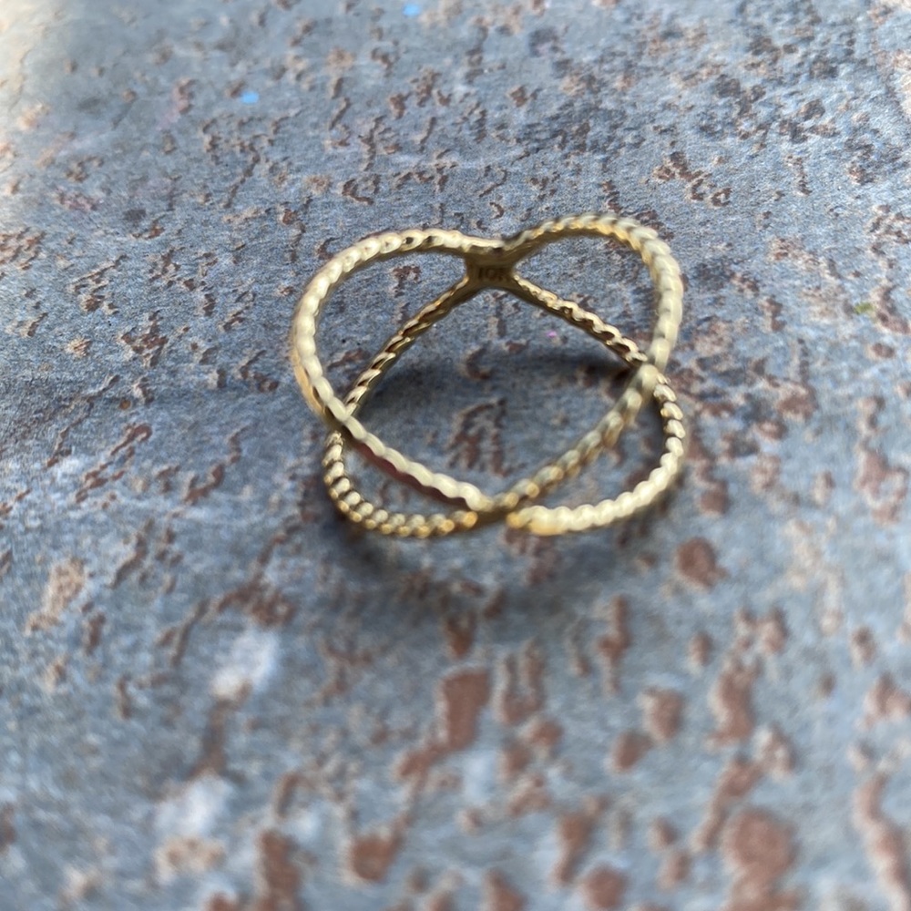 10k YG ring X